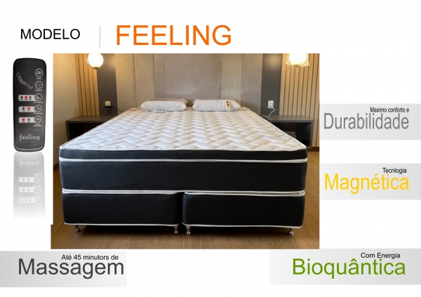 LINHA-FEELING--COLCHAO-KING-MAGNETICO-INFRAVERMELHO-QUANTICA-E-MASSAGEM-em-Pelotas